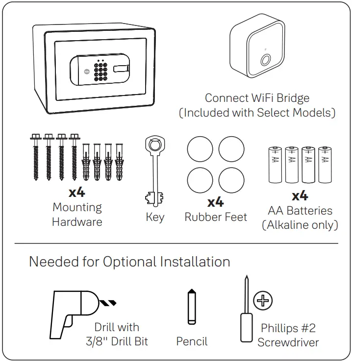 Yale IESD100PG0 Smart Safe - fig 2