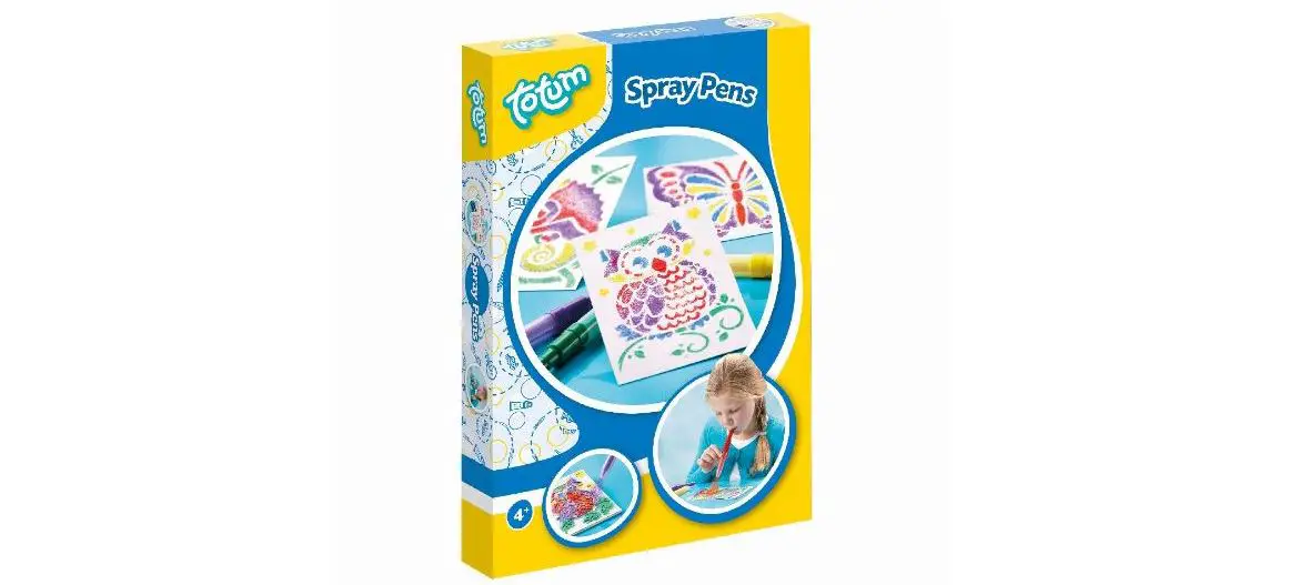 Totum 020665 Spray Pens Instruction Manual Totum 020665 Spray Pens Instruction Manual