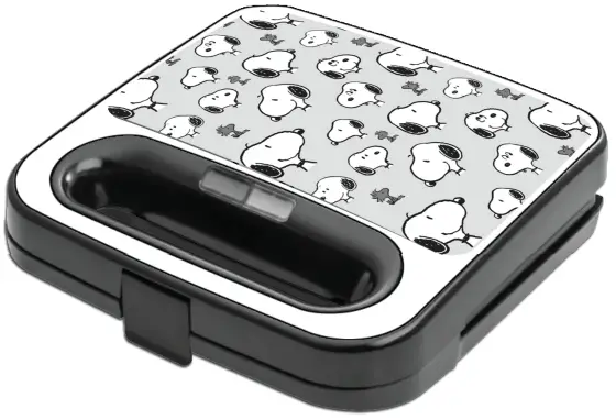 UNCANNY BRANDS WM2 PEA SN1 Peanuts Woodstock Double Square American Waffle Maker