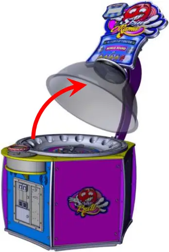 Robert s Screwball Bonus Round - Accessing the playfield 2