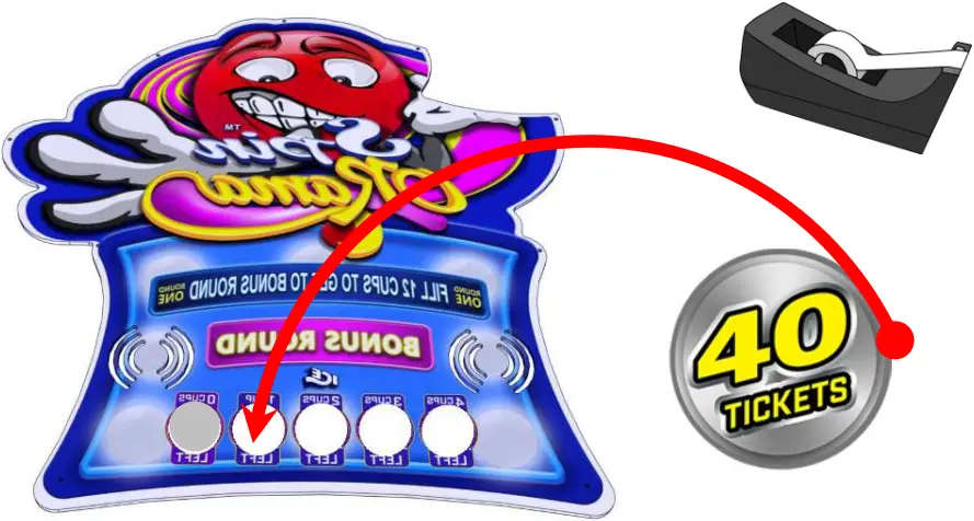 Robert s Screwball Bonus Round - Attach Marquee Ticket Decals 3