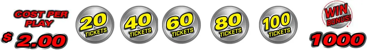 Robert s Screwball Bonus Round - tickets 3