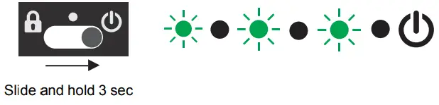 motorola PMLN6233 Mission Critical - POWERING OFF KEY FOB