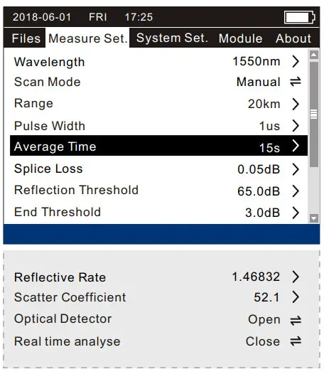 Pro sKit MT 7610 Optical Time Domain Reflectometer - Fig 12