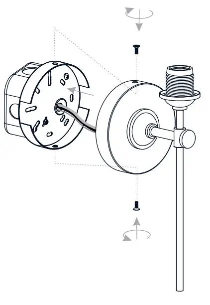 Quoizel ARI8605WS Aria 1 Light Weathered Brass Wall Sconce-fig5