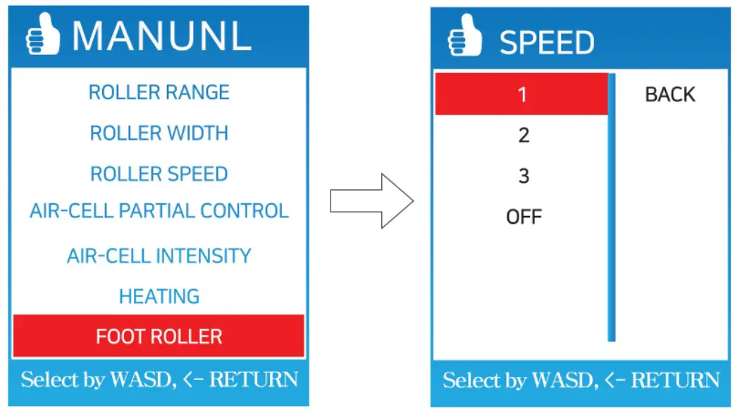 KAHUNA CHAIR HM-078 Massage Chair HUBOT - progarm3