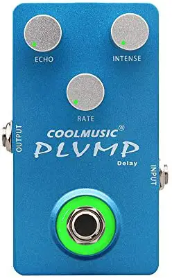 COOLMUSIC C-DE01 Guitar Delay Pedal Bass Delay Effect Pedal