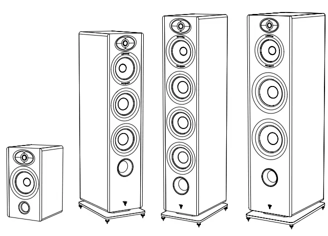 FOCAL VESTIA N 1 Bookshelf Speakers-