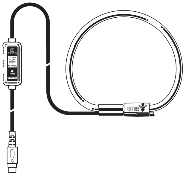 KYORITSU KEW 8130 Flexible Clamp Sensor-