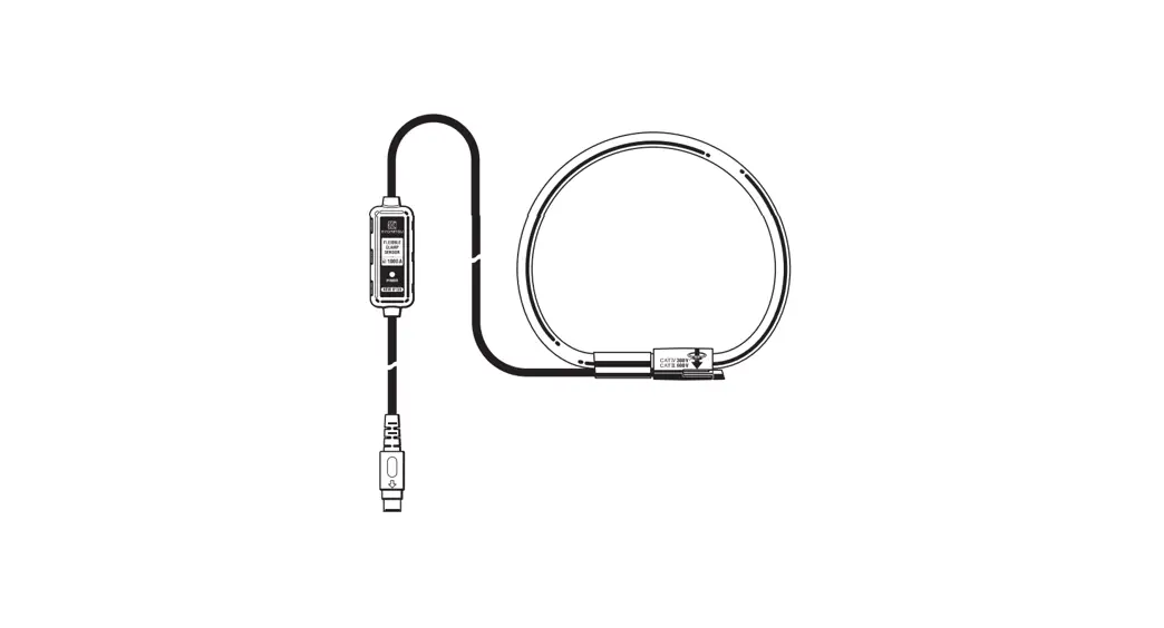 Kyoritsu Kew 8130 Flexible Clamp Sensor Instruction Manual