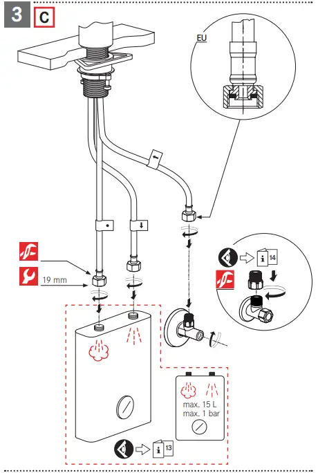 FRANKE FC 3054.085 ORBI Kitchen Faucet-FIG6