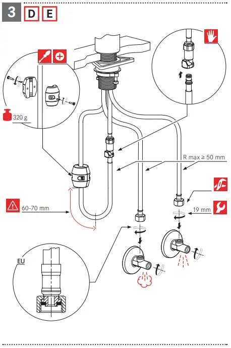 FRANKE FC 3054.085 ORBI Kitchen Faucet-FIG7