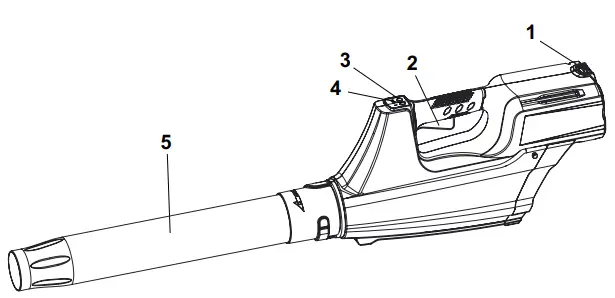 greenworks pro GBL80320 Cordless Blower-fig1