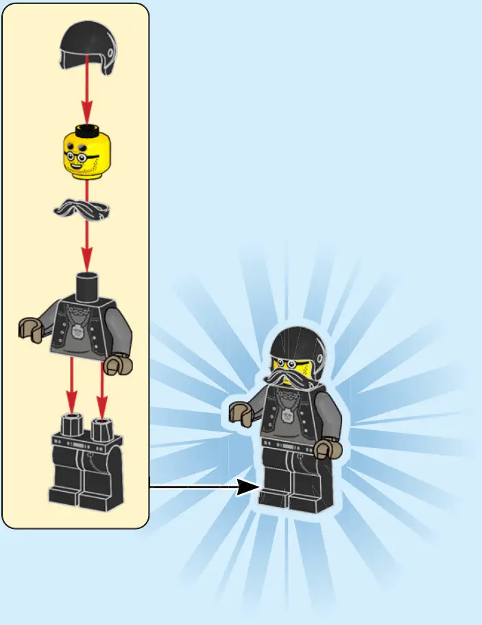 LEGO City 60331 Touring Stunt Bike A1