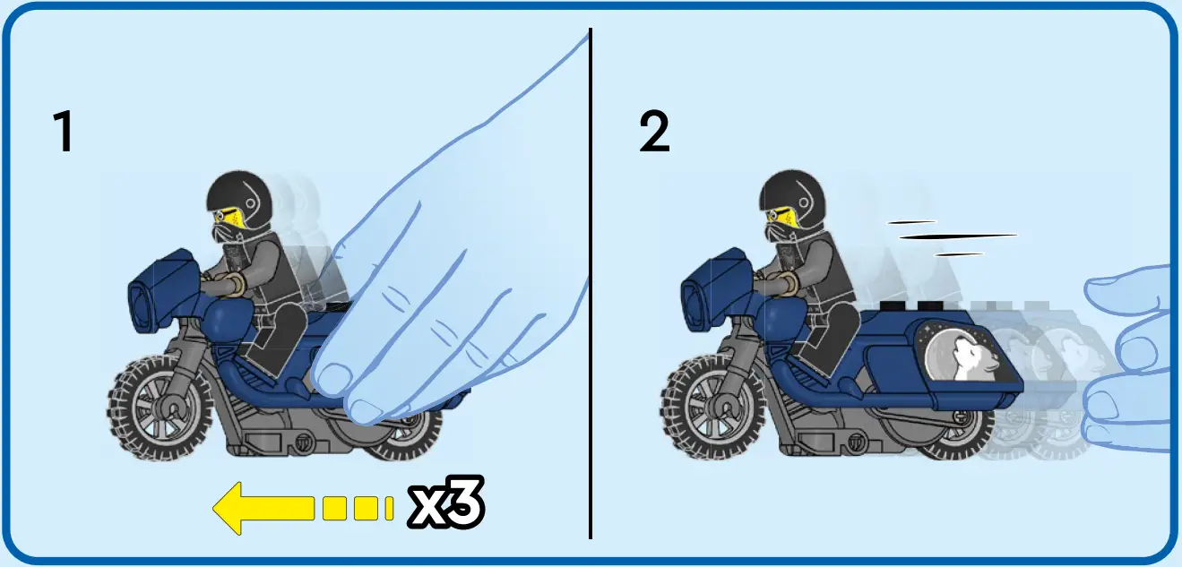 LEGO City 60331 Touring Stunt Bike A7