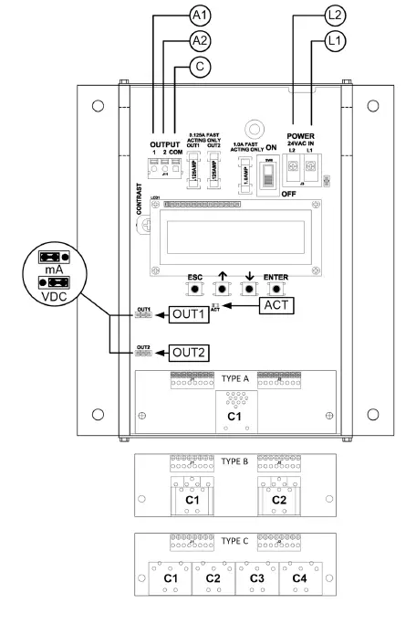 EBTRON HTA104-T Airflow Sensor Module 1