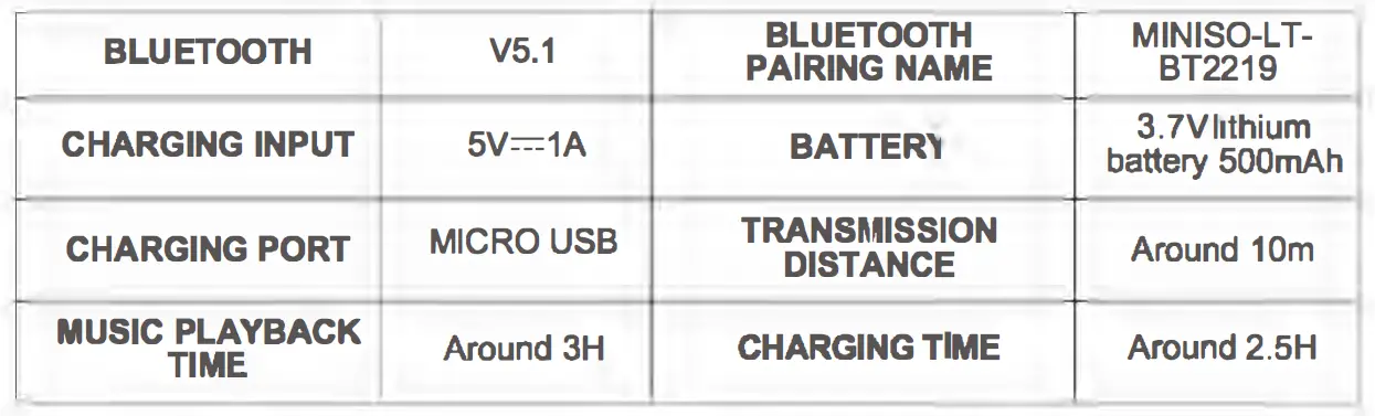 MINISO LT-BT2219 Retro Wireless Speaker 3