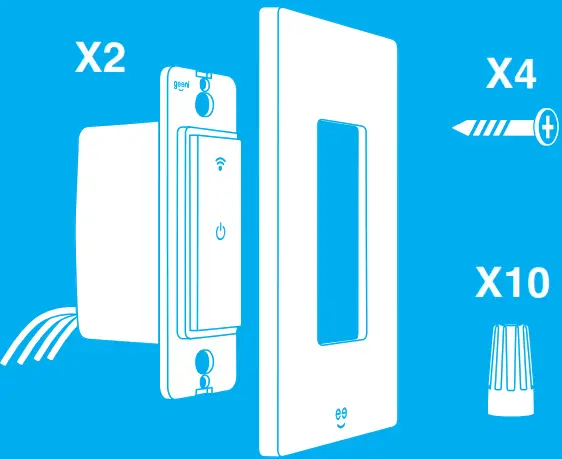 geeni GN-WW107-199S Smart WiFI 3-Way Light