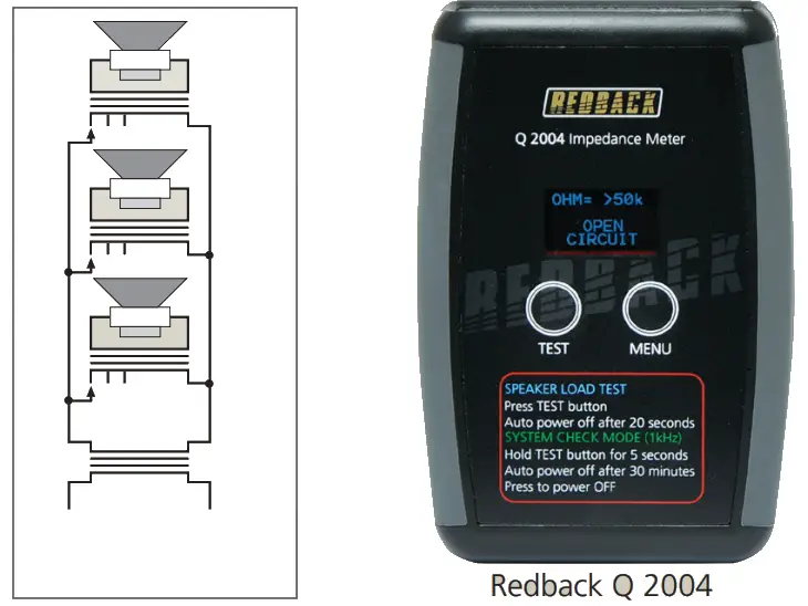 REDBACK A4285C Phase5 Public Address Mixer Amplifier - Speaker Systems