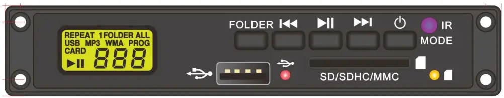 REDBACK A4285C Phase5 Public Address Mixer Amplifier - various functions