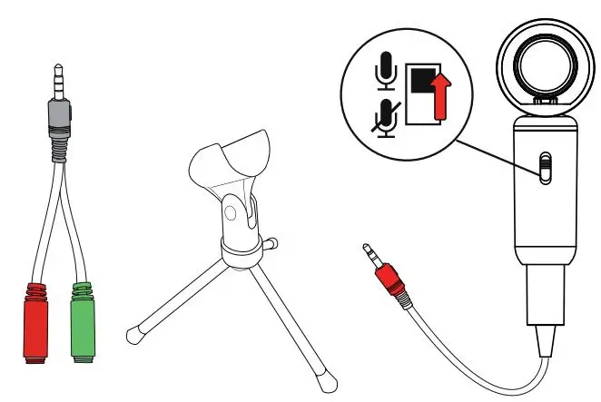 Trust MaDell Desk Microphone Installation Guide - Setup