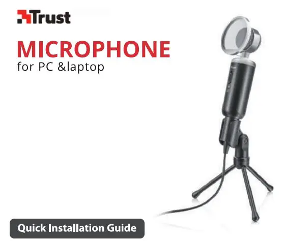 Trust MaDell Desk Microphone Installation Guide