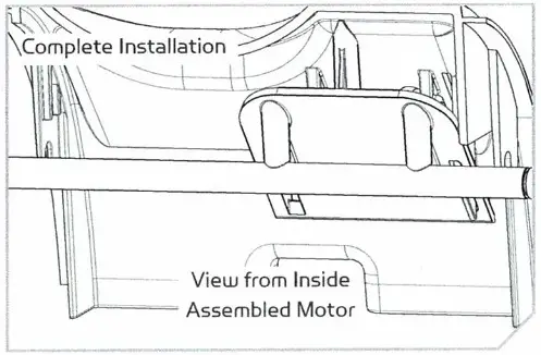 MINN KOTA 2774083 Ulterra Power Button Clip - INSTALLATION 1