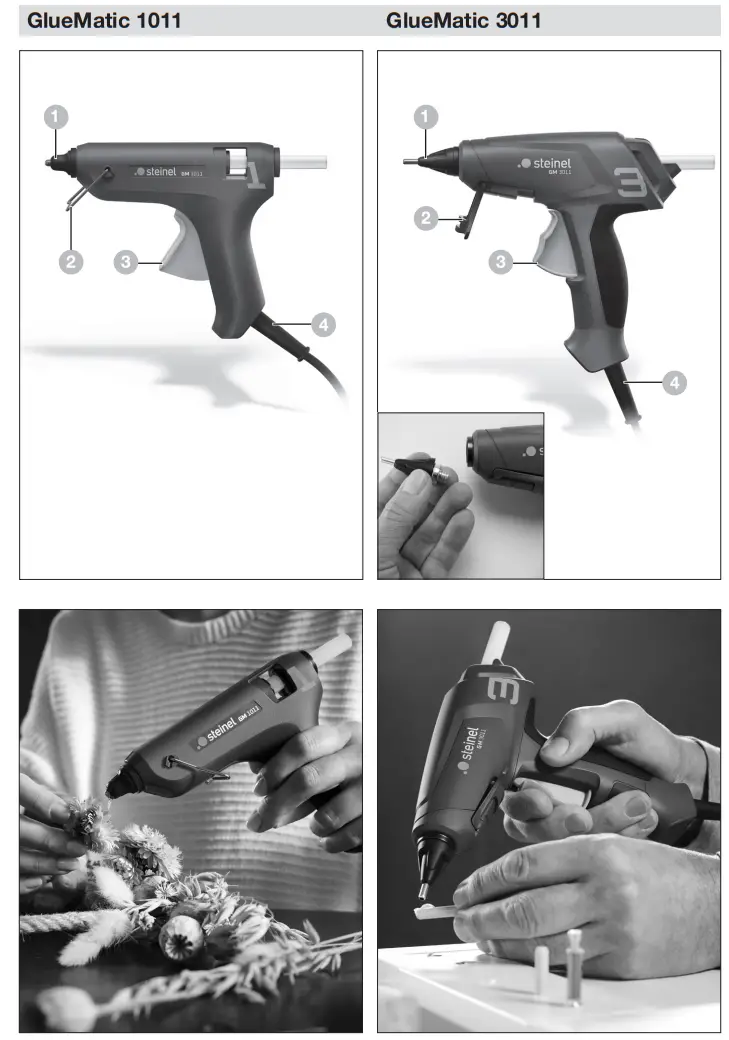 steinel GlueMatic 1011 Hot Glue Gun - fig