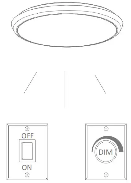 DOMUS-SOLAR-RND-300-TRIO-25W-Ceiling-Light-Oyster-TRIO-Satin-White-Finish-FIG 6