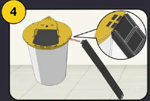 RINNETRAPS FNS21917 Flip N Slide Multi Catch Mouse Traps - Setup 4