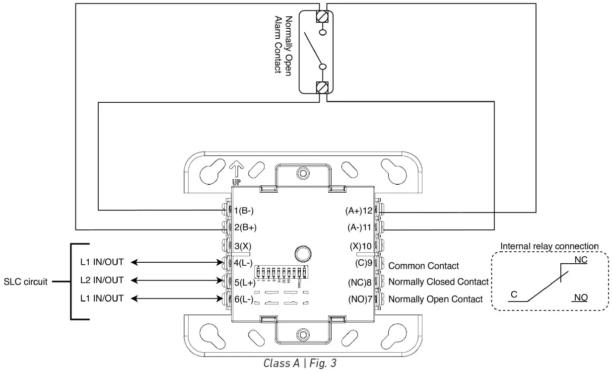 apollo SA4705-703APO Soteria UL Switch Monitor Input or Output Module 3
