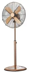 Westinghouse WSFS1601GD 16” Vintage Metal Stand Fan - Antique Copper
