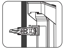 Button up the power adapter