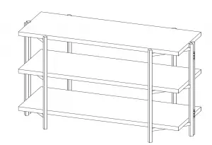 INSIGNIA NS-HF2001 No Tool Assembly TV Stand Installation Guide