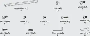 bar parts