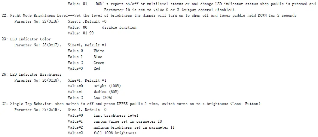 Z-Wave™ Configuration Parameters-3