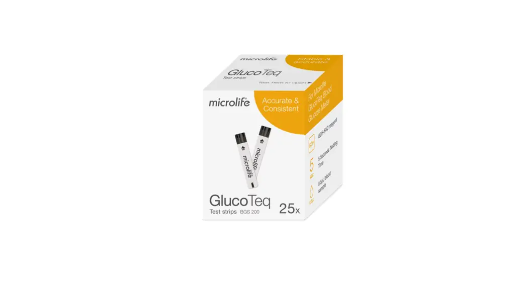 Microlife Glucoteq - Blood Glucose Test Strips Bgm 200 Instructions