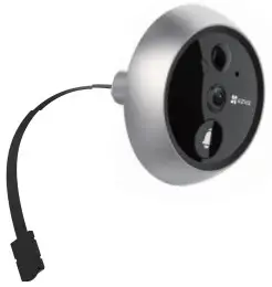 EZVIZ CSDP26E2 Wire Free Peephole Doorbell - Camera
