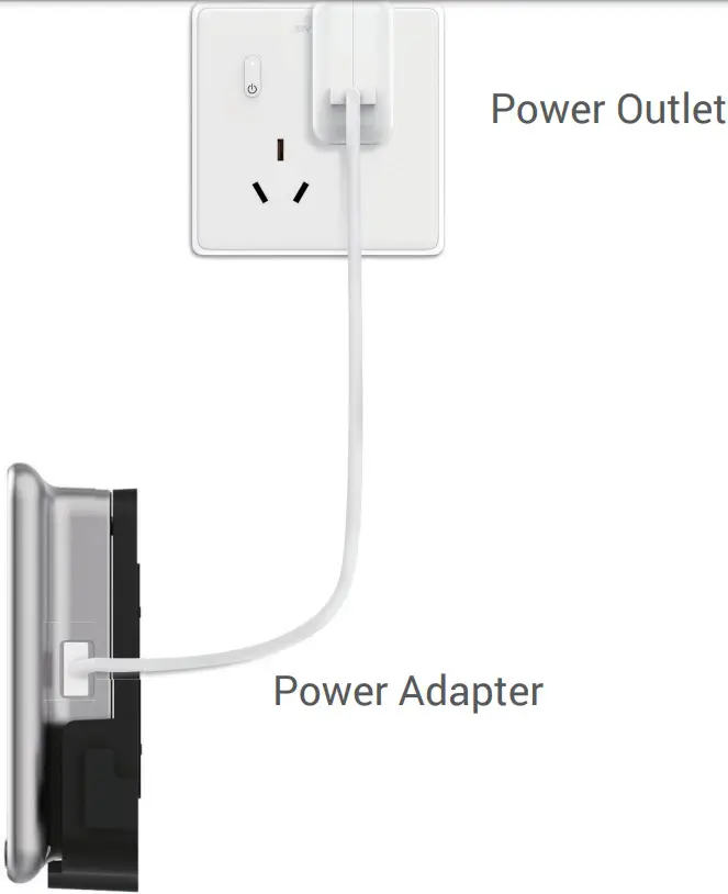EZVIZ CSDP26E2 Wire Free Peephole Doorbell - Charge