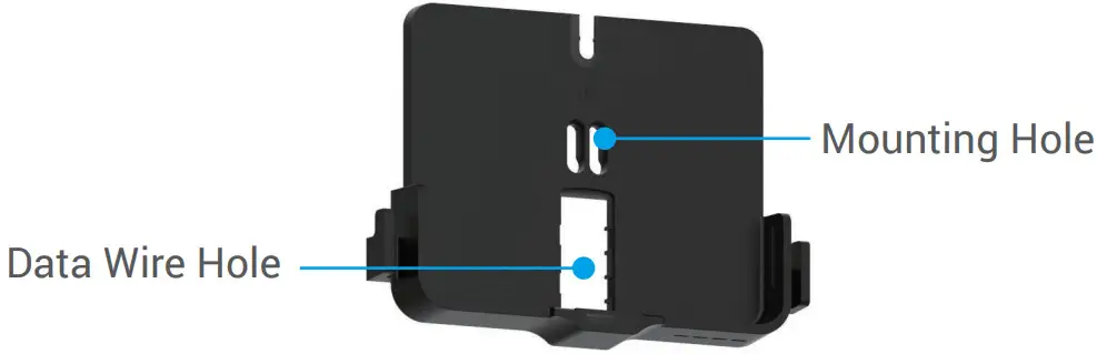 EZVIZ CSDP26E2 Wire Free Peephole Doorbell - Mounting Base2
