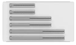 EZVIZ CSDP26E2 Wire Free Peephole Doorbell - Screws