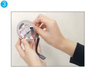 EZVIZ CSDP26E2 Wire Free Peephole Doorbell - release paper