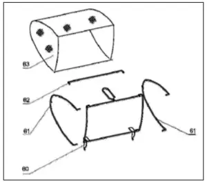 Handy THHMR 12 Inch Hand Push Roller Mower - PARTS DIAGRAM 1