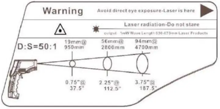 OMEGA OS425-LS Series Handheld Infrared Thermometer-1
