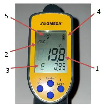 OMEGA OS425-LS Series Handheld Infrared Thermometer-5