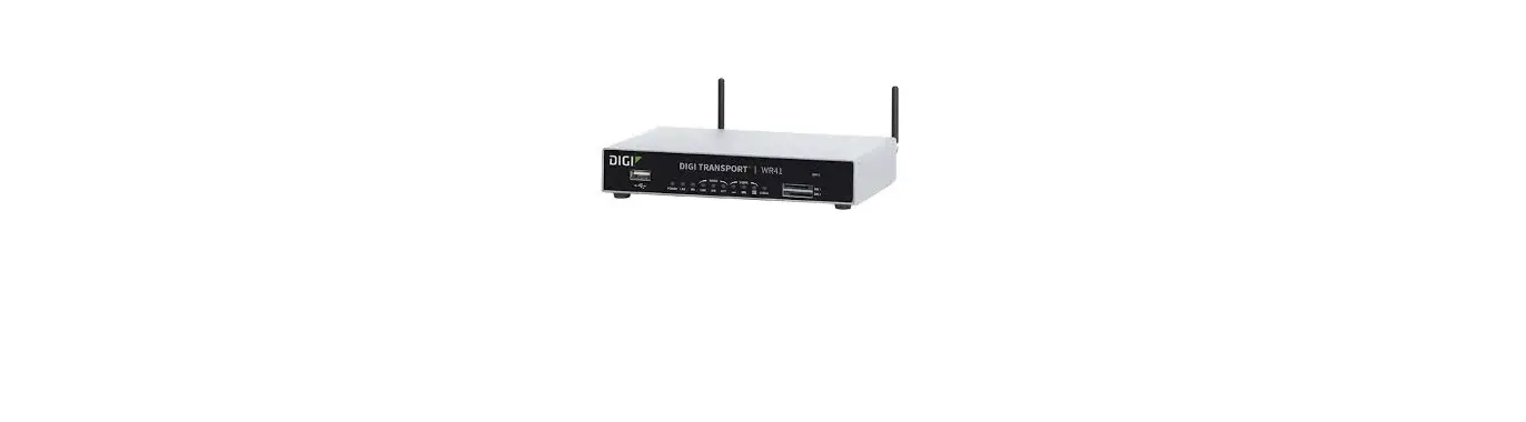 Digi Wr41 Wireless Router User Guide