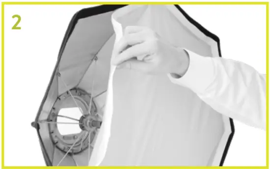 Attaching the Diffusers