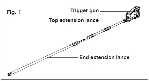 SUNJOE SPX-SRL9 Pressure Washer Sky Lance 1