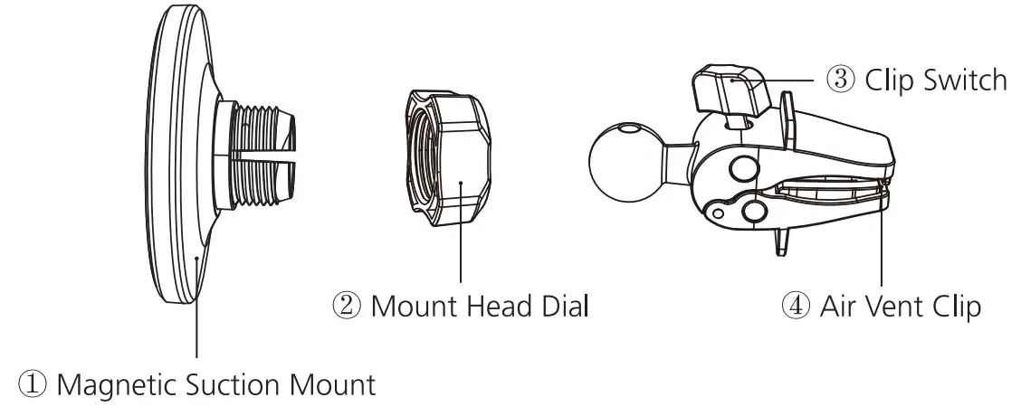 choetech-AT0004-Magnetic-Phone-Car-Mount -fig-2