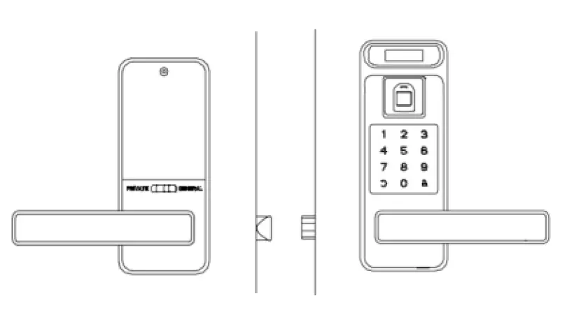 Zhongshan Kaisen Technology A01 Smart Door Lock 1